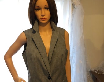 Vintage Worthington Glen Check Plaid Vest Size