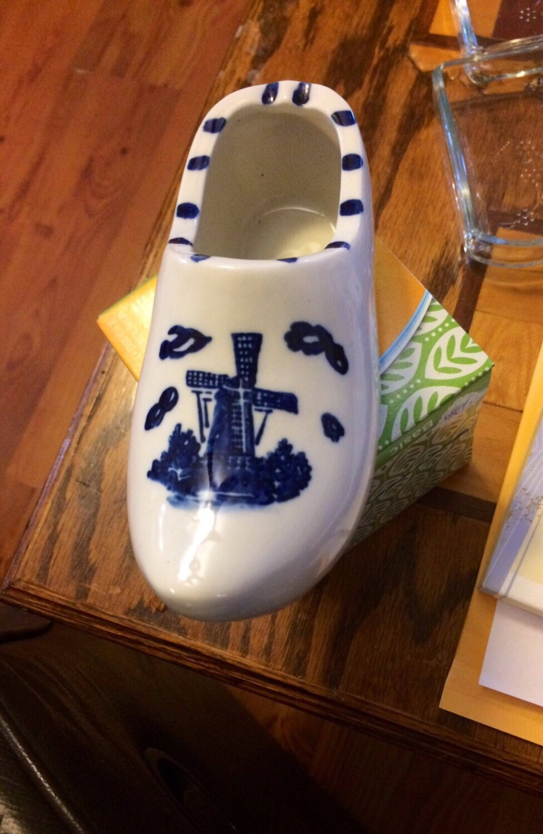 Vintage Dutch Shoe Planter Geerlings Porcelain Pottery Shoe Planter Etsy