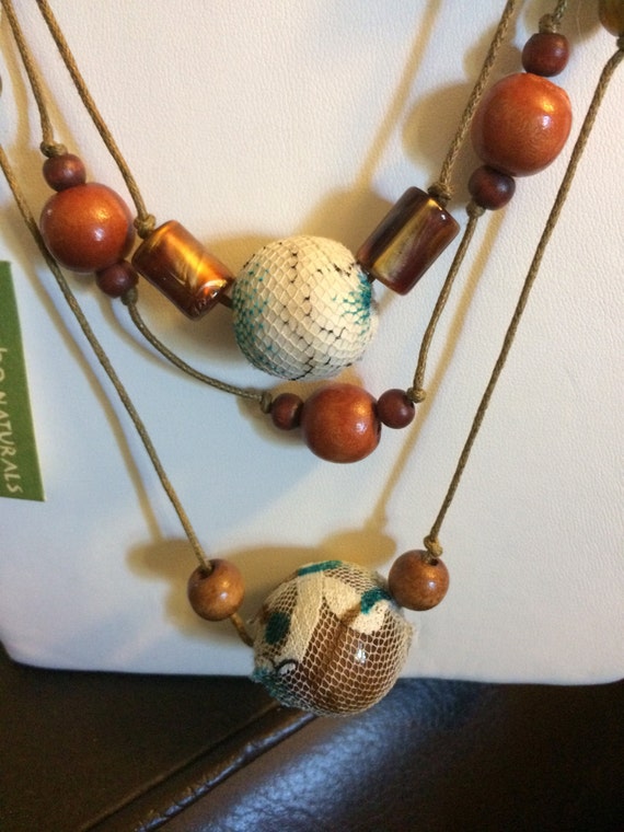 Natural Necklace - Handmade Echo Natural Necklace… - image 3