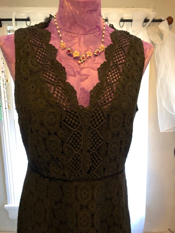 Vintage Loft Lace and Crochet Dress in a size 4 - 