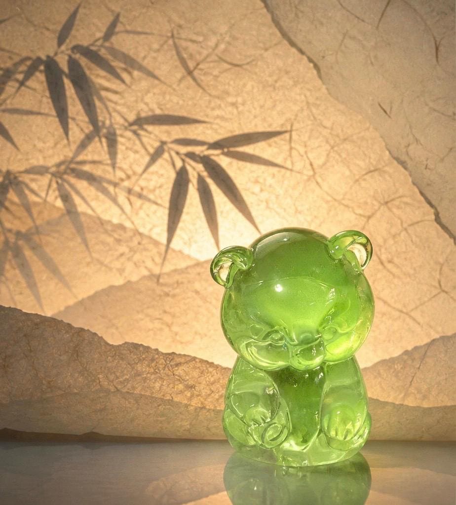 Green Fenton Glass - Etsy