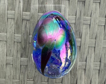 Art Glass Paperweight, Solar Flare, Glass Eye Studios, Multi