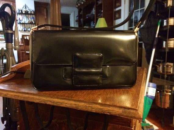 Vintage Purse - INC International Concepts Black … - image 1