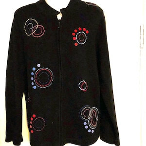 Vintage Christopher Banks Zip up Cardigan in a size XL