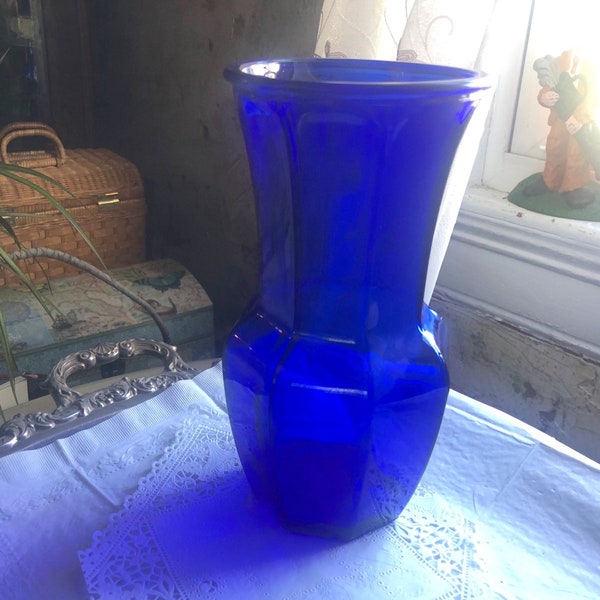Cobalt Blue Vases Etsy