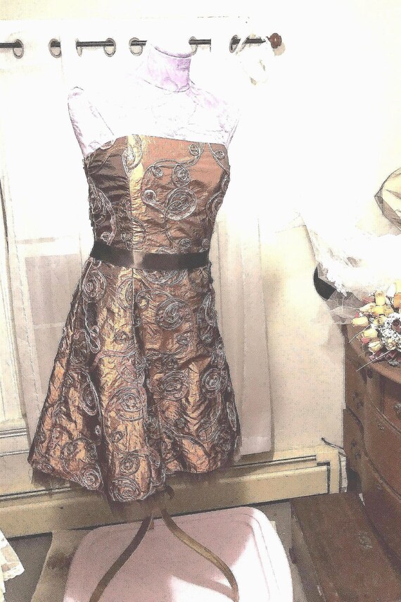 Jessica McClintock Fancy Short Dress Jessica McClintock Fancy Short Dress