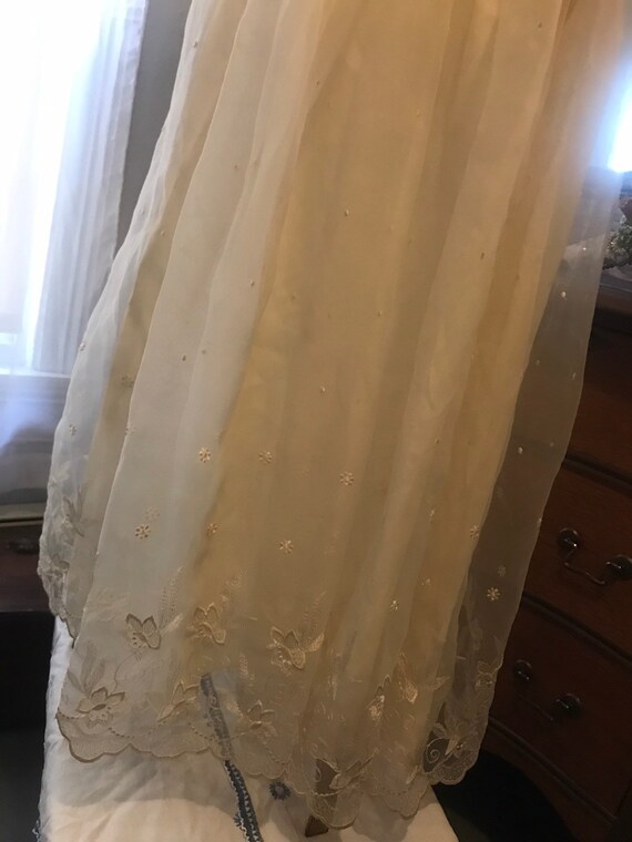 SALE - 42. Beautiful Ivory Lace Dress Jr. Size 7 … - image 6