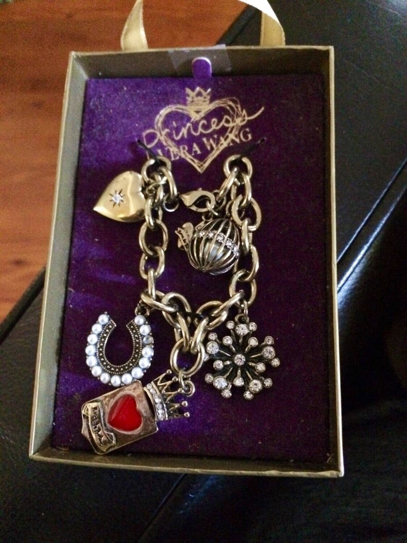Princess Vera Wang Charm Bracelet Charm Bracelet