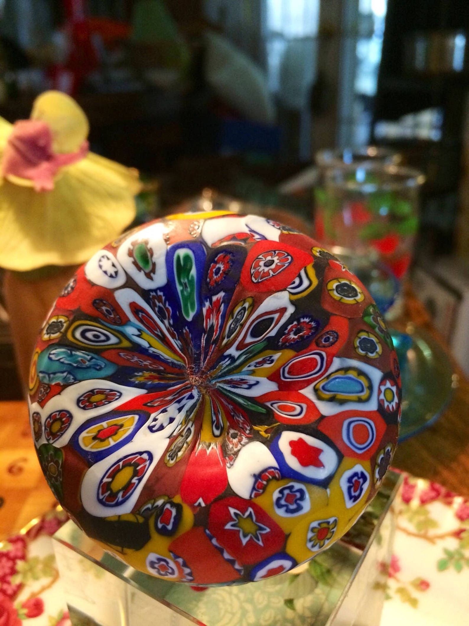 Sale 48. Paperweight Multi Colored Polymer Clay Etsy