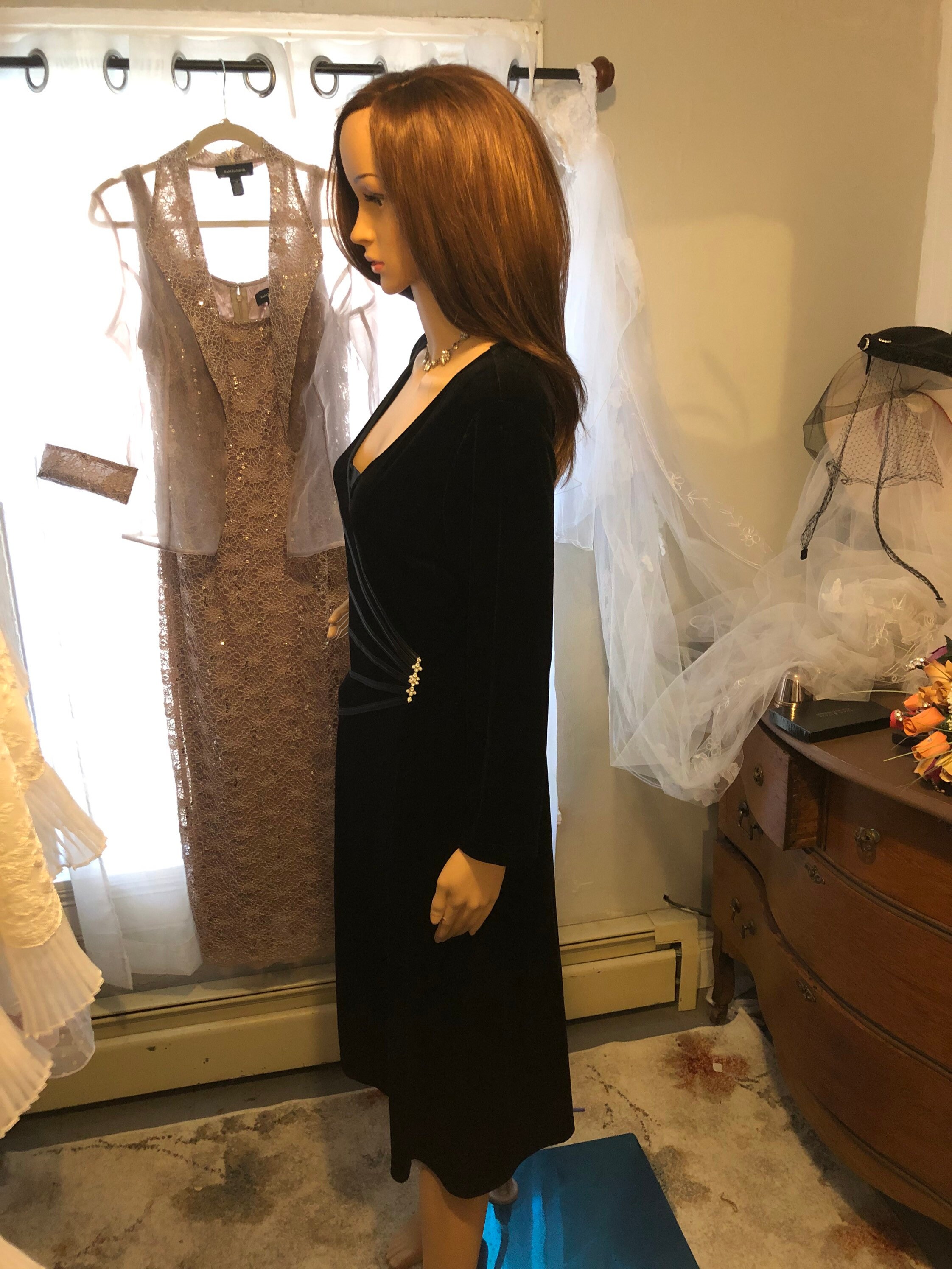 Vintage Connected Apparel Black Velvet 