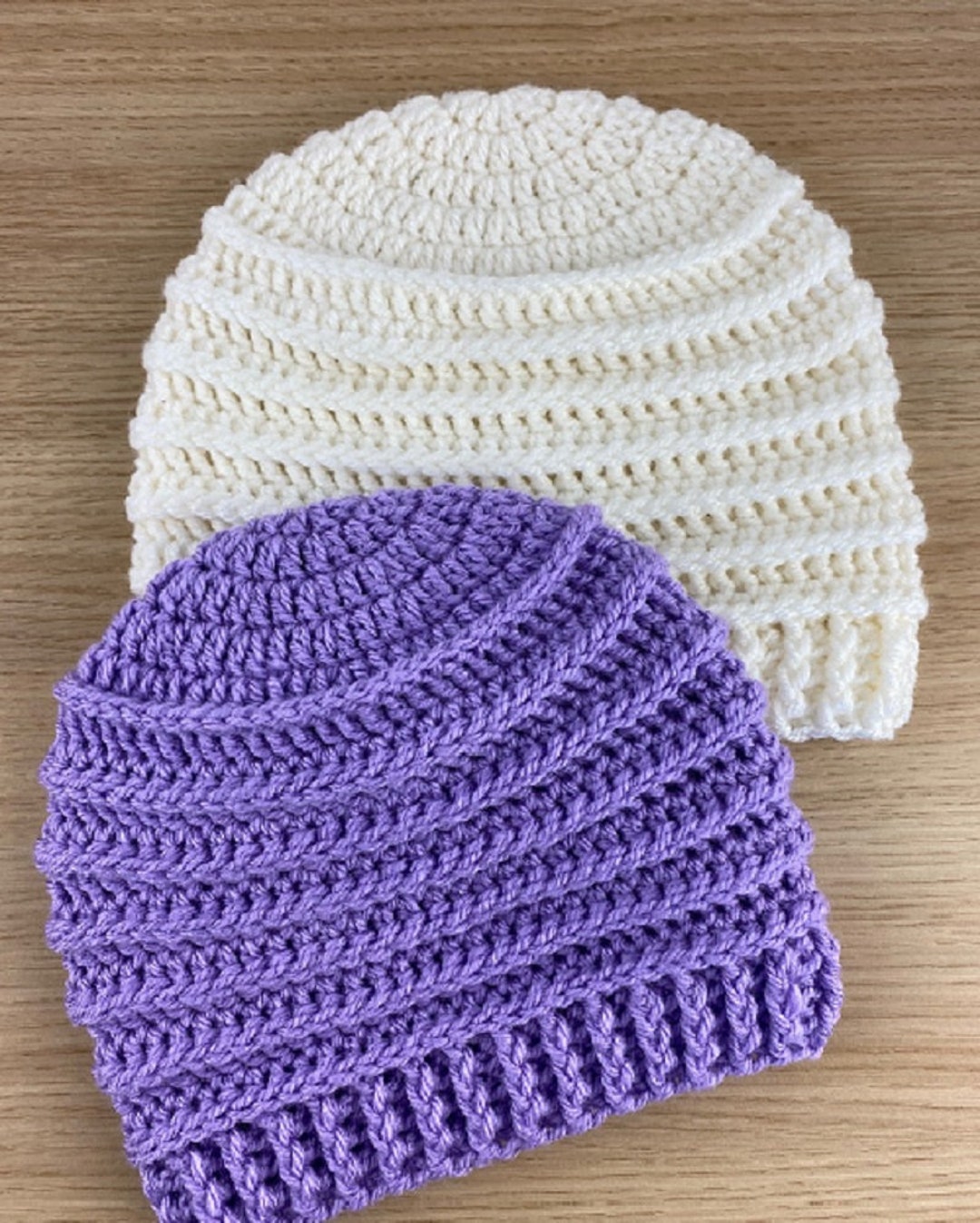 Varigated Ribbed Beanie Pattern Crochet Ribbed Beanie Pattern, Toddler to Adult Sizes (PDF Pattern) - Etsy