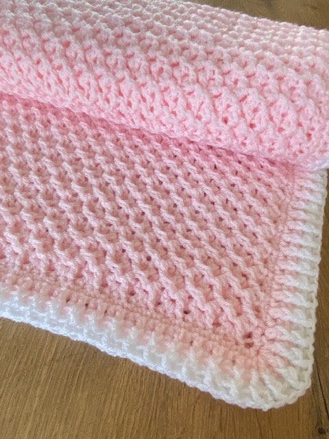 Fast and easy Blanket One-row repeat pattern I Instant PDF Download crochet pattern