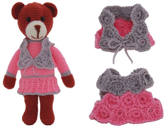 Bear Knitting Tutorial Patterns Amigurumi Memory Bear Crochet Pattern Toy Instant Pdf Amigurumi Pattern Stuffed Bear Christmas Gift