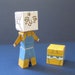 Pushover- Mini Robot Battlesuit Paper Toy - Etsy