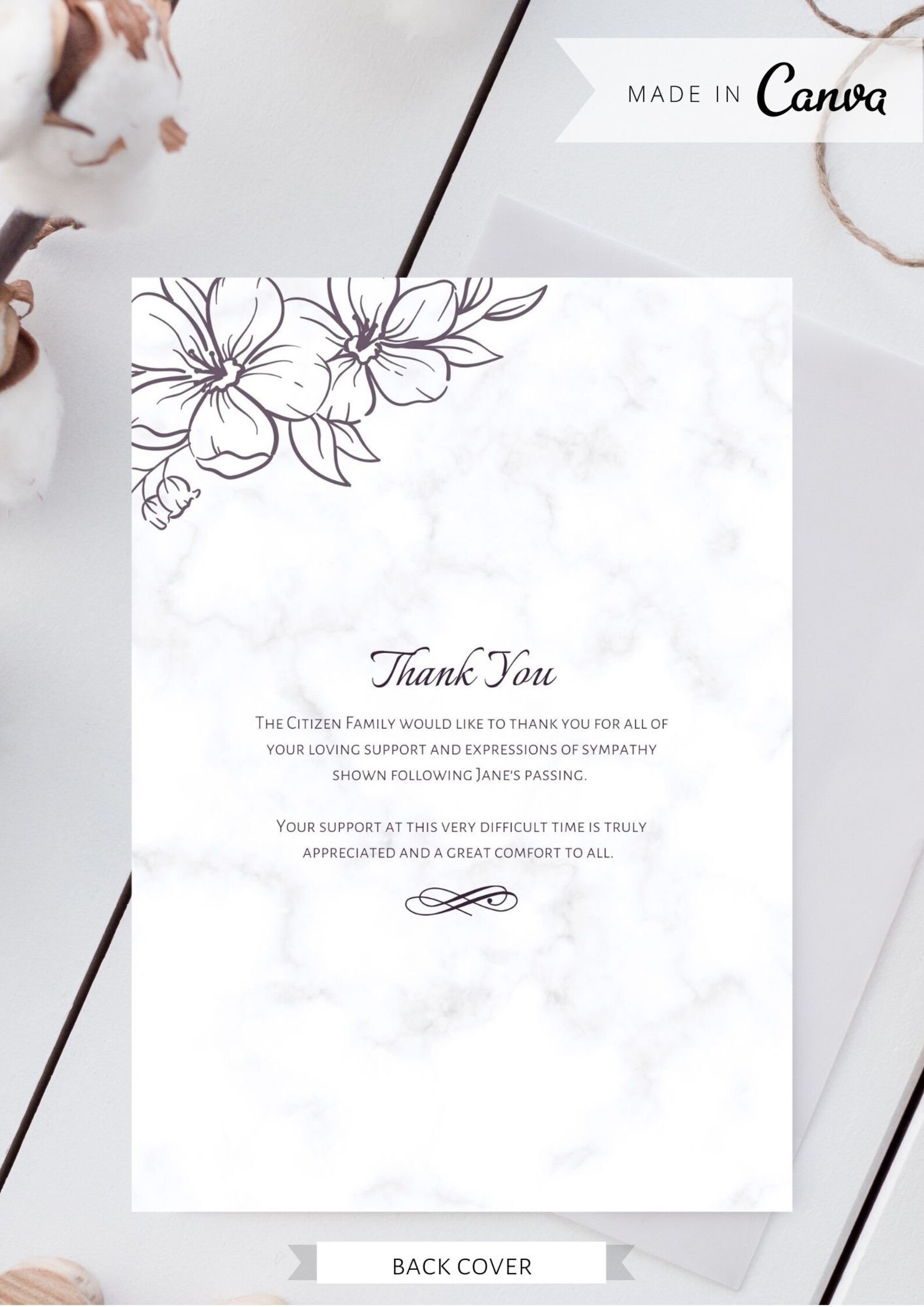 FUNERAL BOOKLET Funeral Pamphlet Booklet Template Memorial Etsy