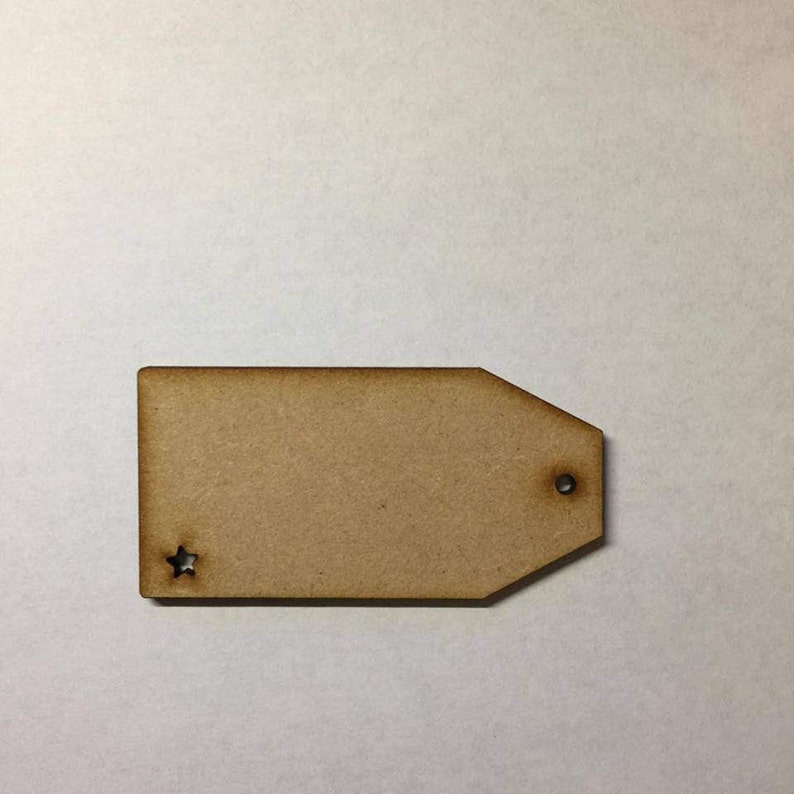 laser cut 3mm mdf embellishments wooden craft ITS A GIRL shapes