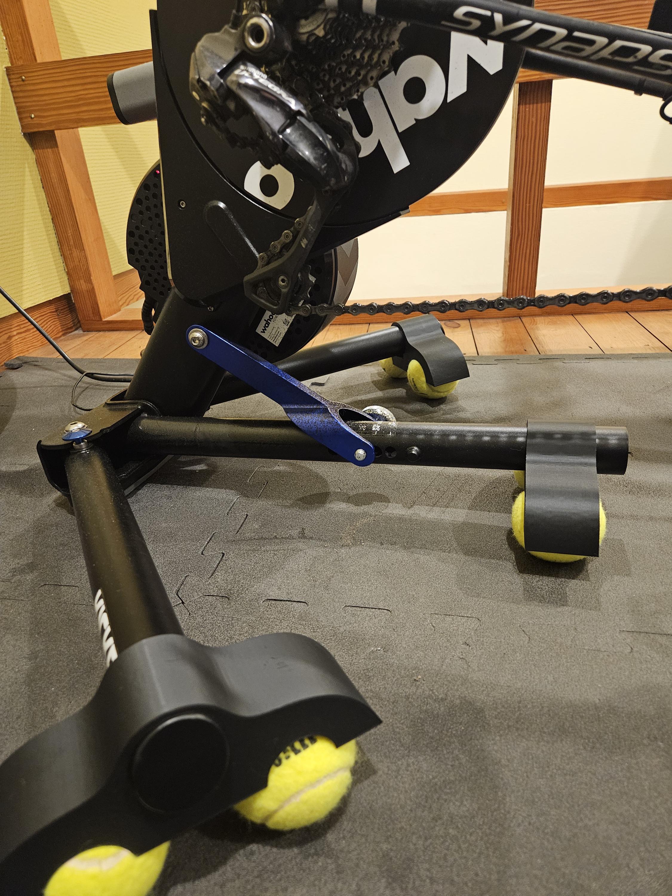 Wahoo Kickr V6/V5 Rocker Feet Adapters | Indoor Cycling Comfort