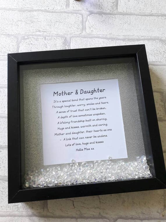 Mother & Daughter frame Gift for daughter Gift for Mother Gift for Mum Gift for Mam Frame Mother s Day t Mother & Daughter frame Gift for daughter Gift for Mother Gift for Mum Gift for Mam Frame Mother s Day t