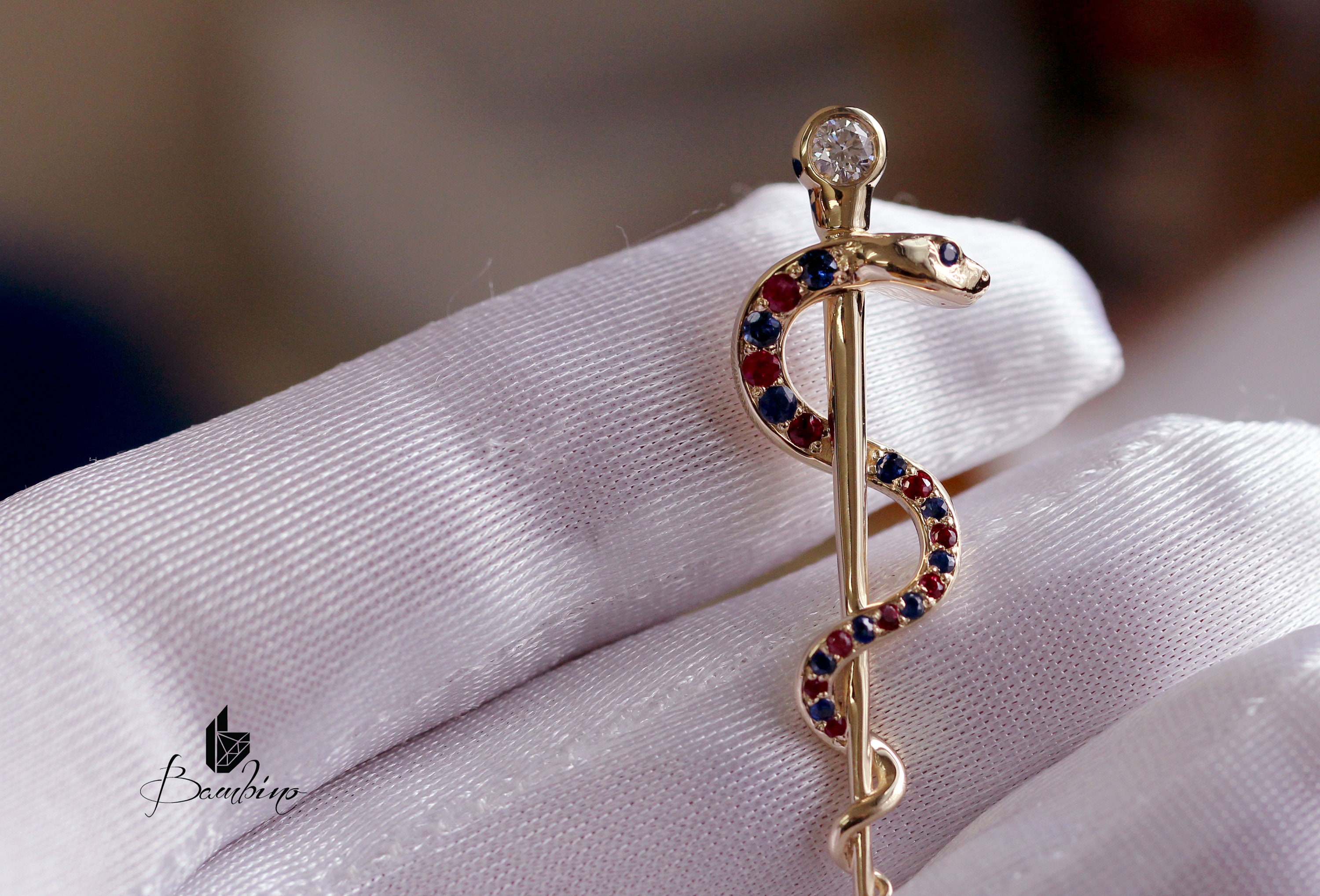 Rod of Asclepius Necklace!