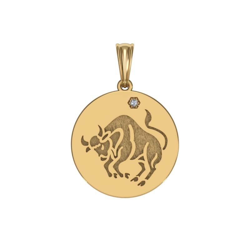 Collar tauro joyería zodiac collar zodiac collar de oro Etsy