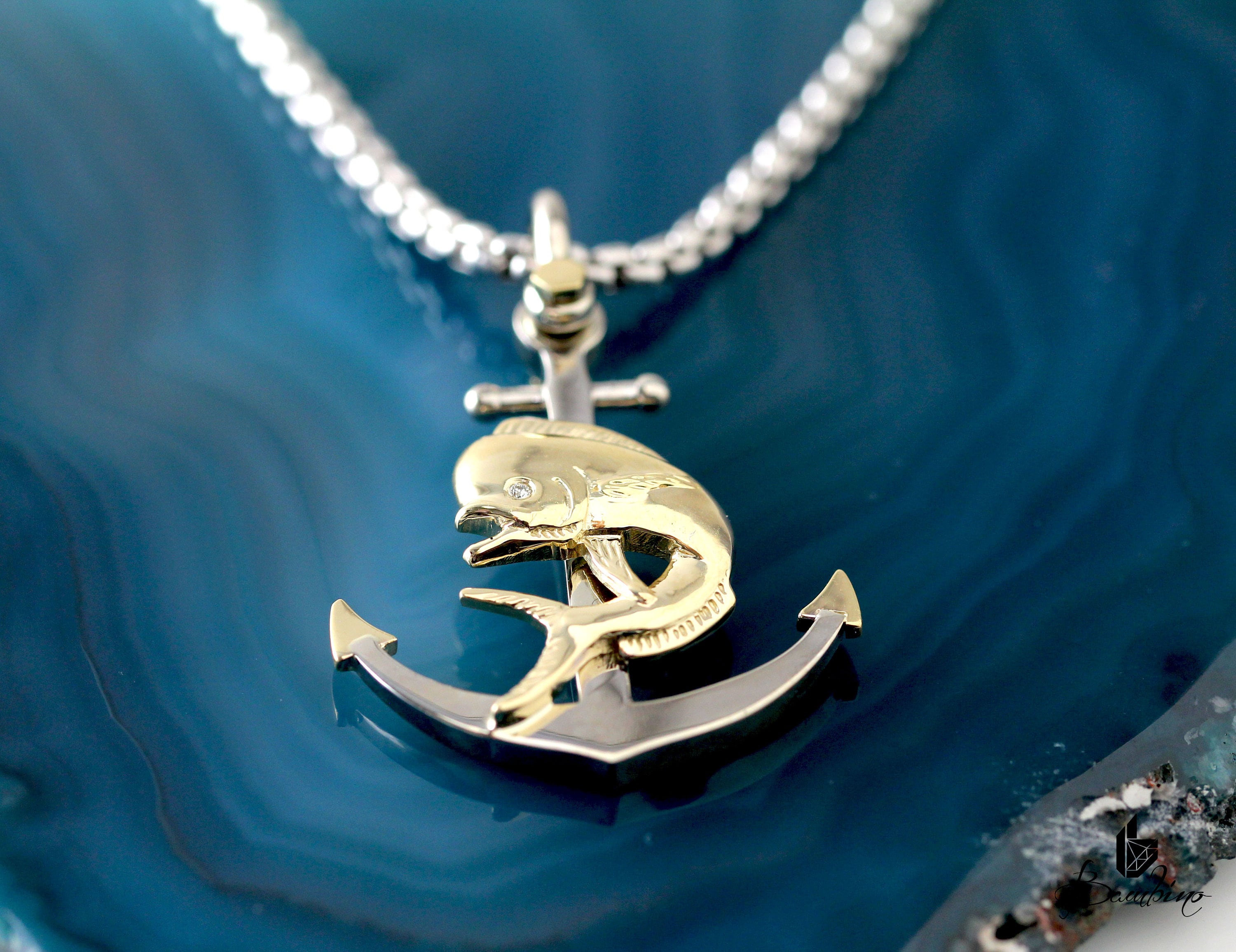 MahiMahi Solid Gold Necklace