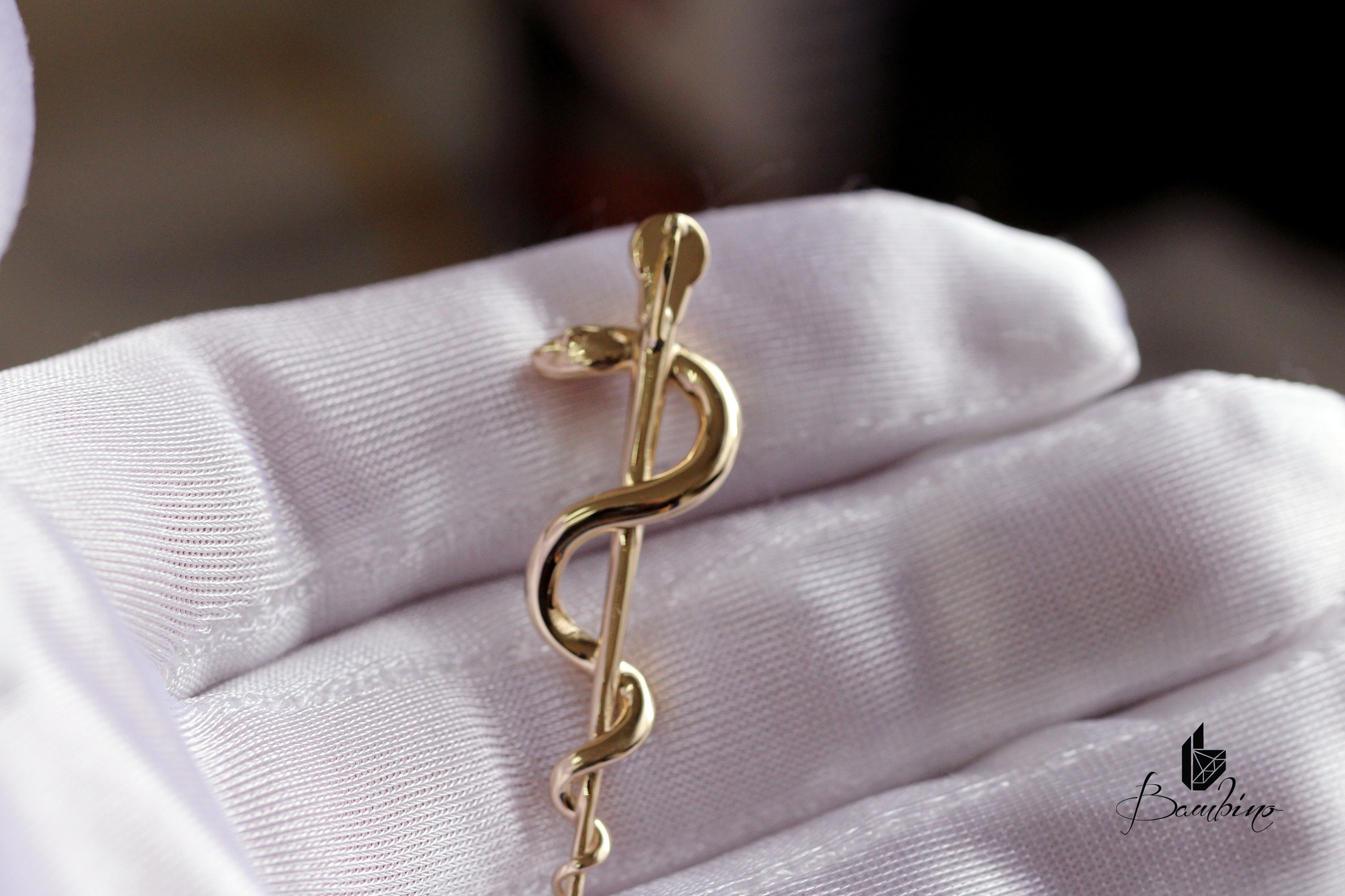 Rod of Asclepius Necklace!