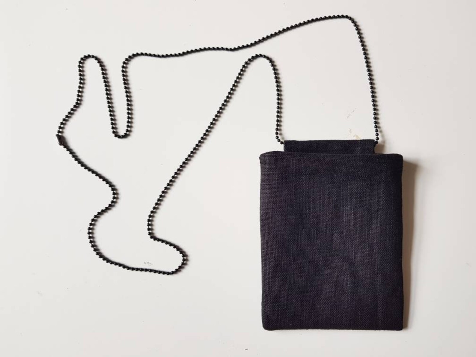 Unique unisex handmade necklace pouch Etsy