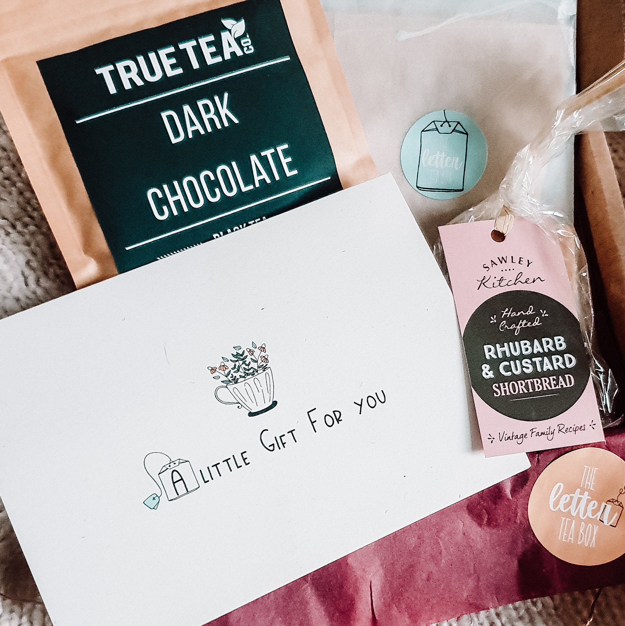 Letterbox Gift the Letter Tea Box / Gift Boxes for Christmas / Lockdown