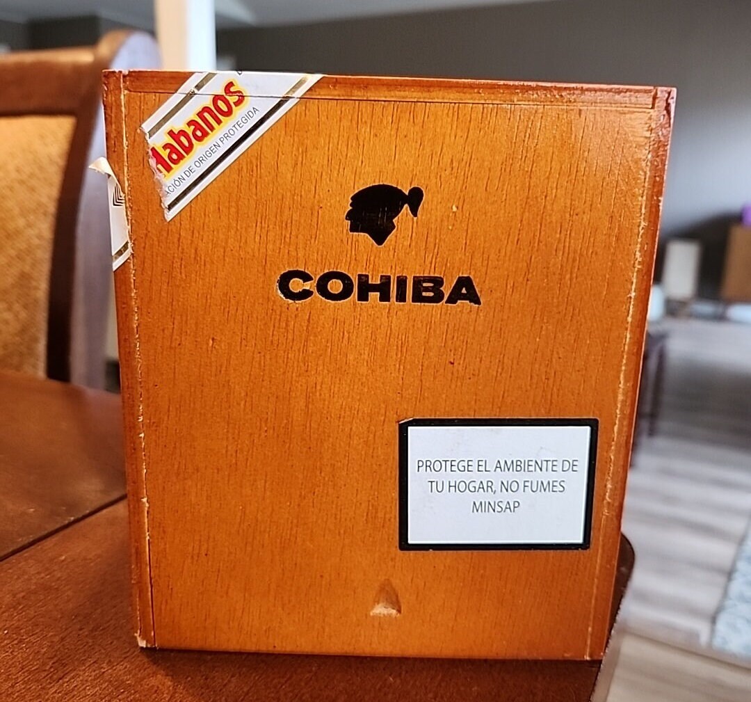 Vintage Cohiba Cigar Box Etsy