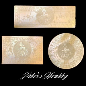A Set Of Three Pieces Antique Chinese Mother Of Pearl Gaming Counters Chips 19th Century Antique Gaming Token Collection.