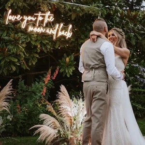 Decoração de parede de placa de casamento de néon personalizada, decoração de placa de nome de néon para casamento, decoração de noivado personalizada de placa de néon, placas de casamento presentes personalizados