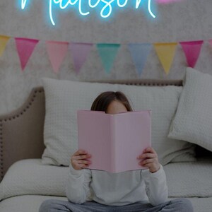 Custom Led Name Sign Gift for Kid, Custom Name Sign Graduation Gift ...