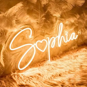 Letrero de neón con nombre personalizado para niños, letrero LED personalizado, decoración para habitación infantil, letrero de neón personalizado, letrero de neón para guardería, regalos personalizados para niños