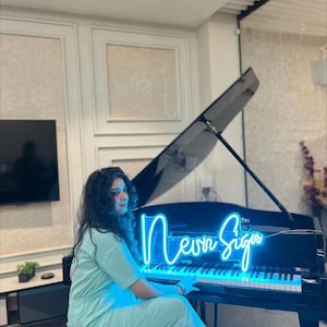 Custom Neon Sign | Neon Signs | Personalized Gifts | Wedding Signs | Family Name Neon Sign | Kids Name LED Neon Lights | Home & Wall Decor
