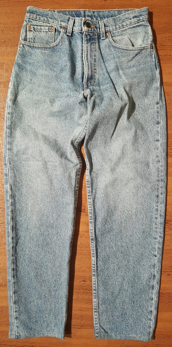 Vintage high waist snap Levis jeans 28 x 35 main image 0