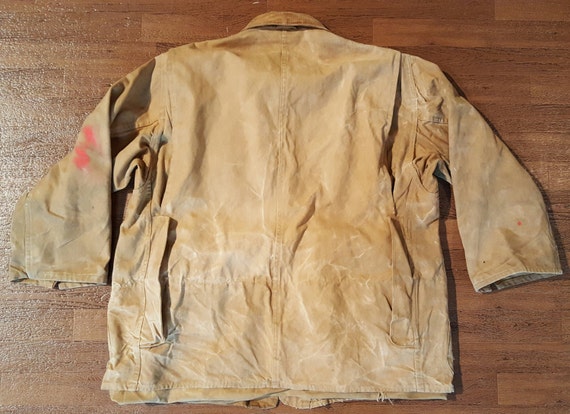 Vintage Redhead Hunting Jacket Tin Cloth Jacket D… - image 2