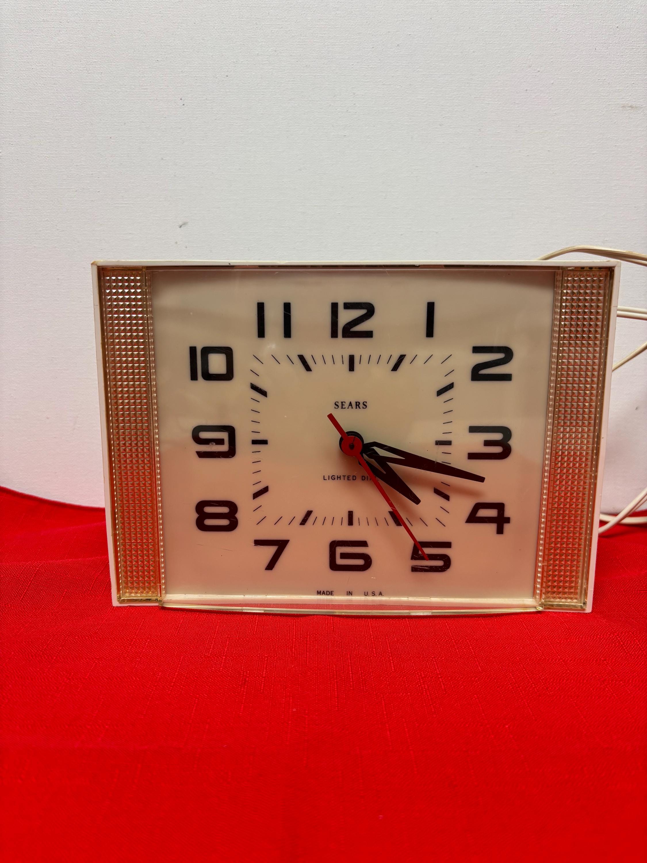 Vintage Sears Clock - Etsy