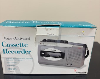 Cassette Recorder, voice activated, RadioShack