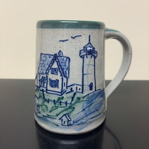 Great Bay Pottery, hand made Hampton NH mug