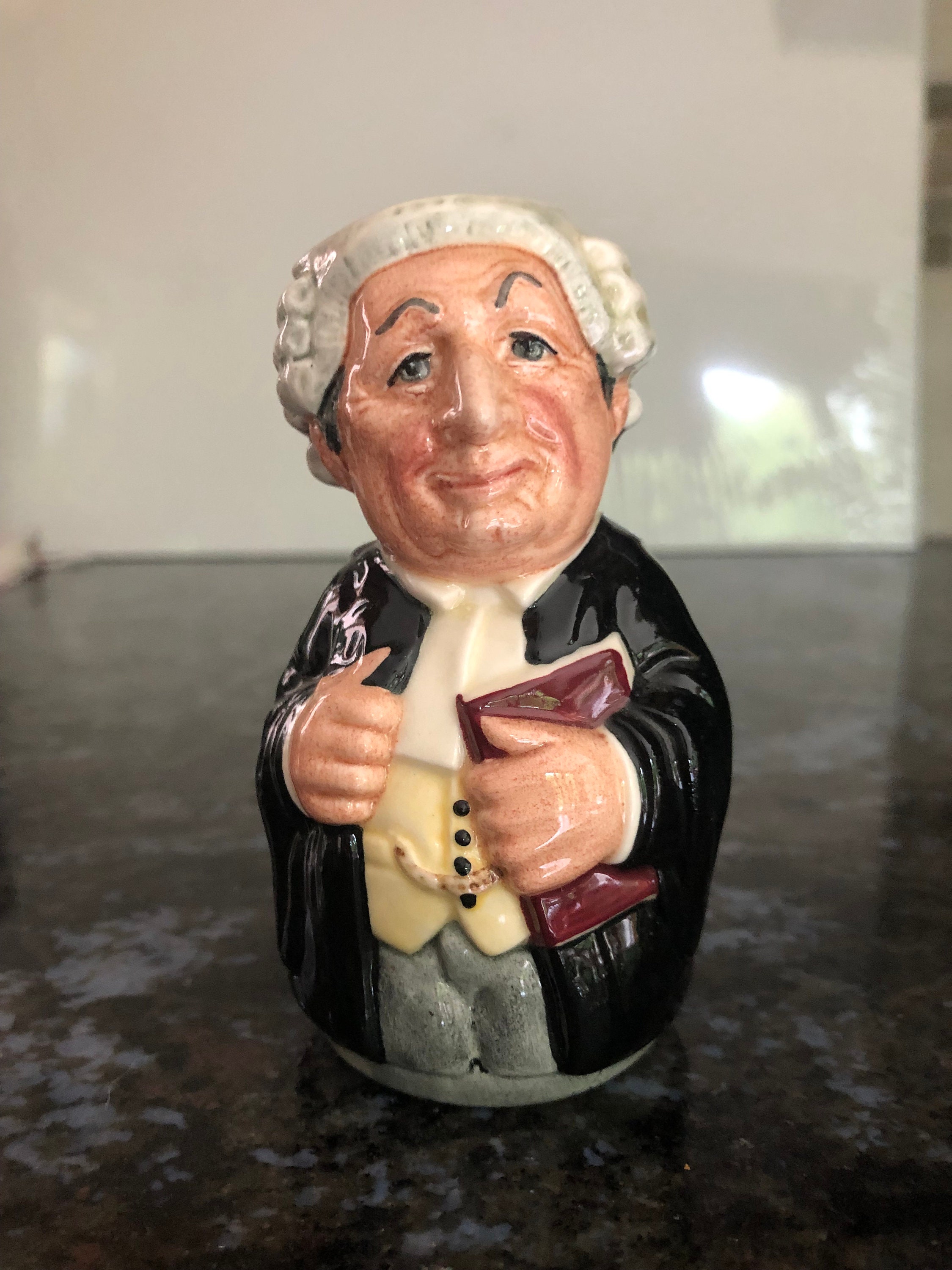 Royal Doulton Toby Mug D6699, mr Litigate, Lawyer, 4 Tall Etsy