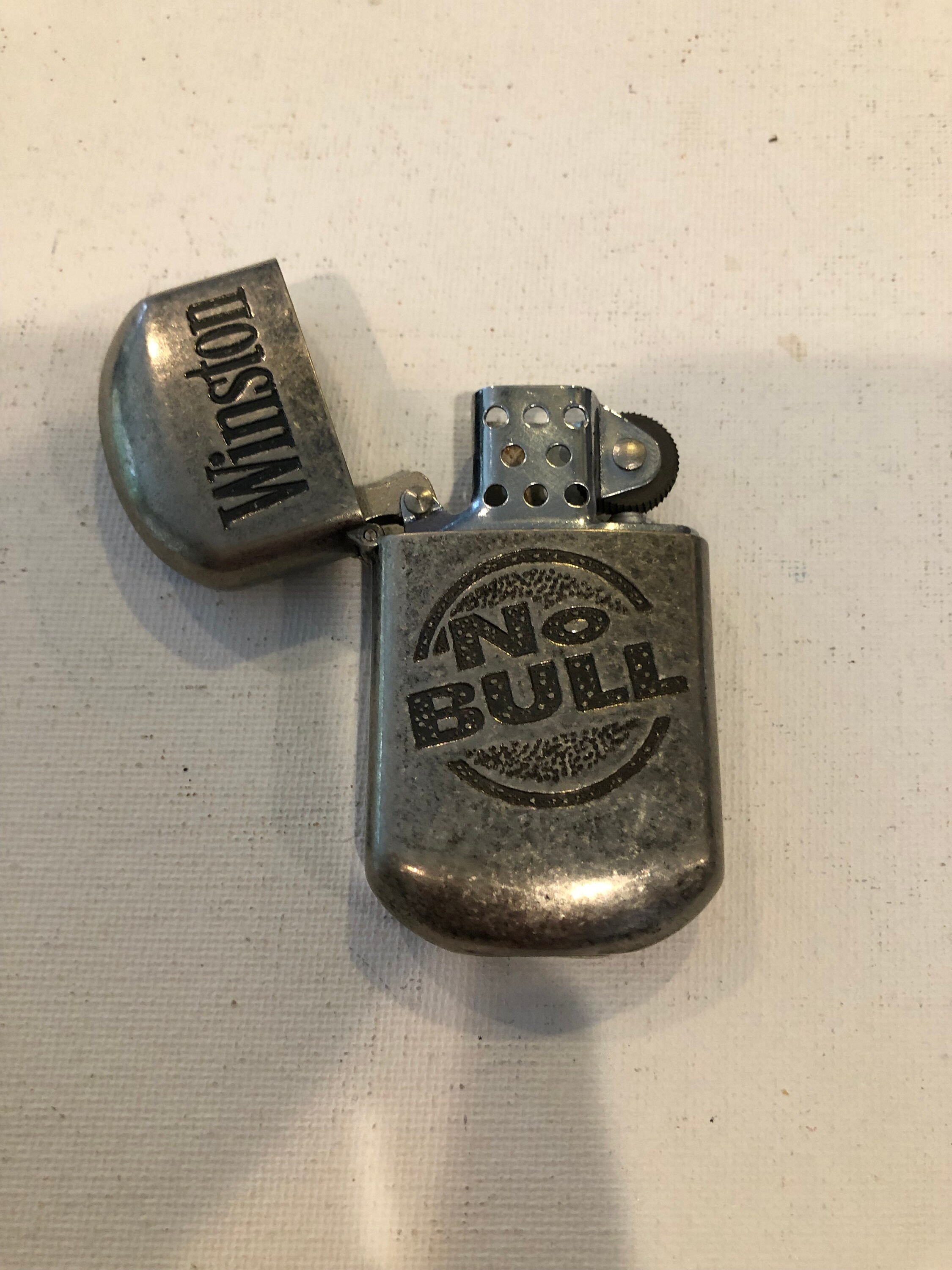 Vintage Winston no Bull Lighter 2.5 X
