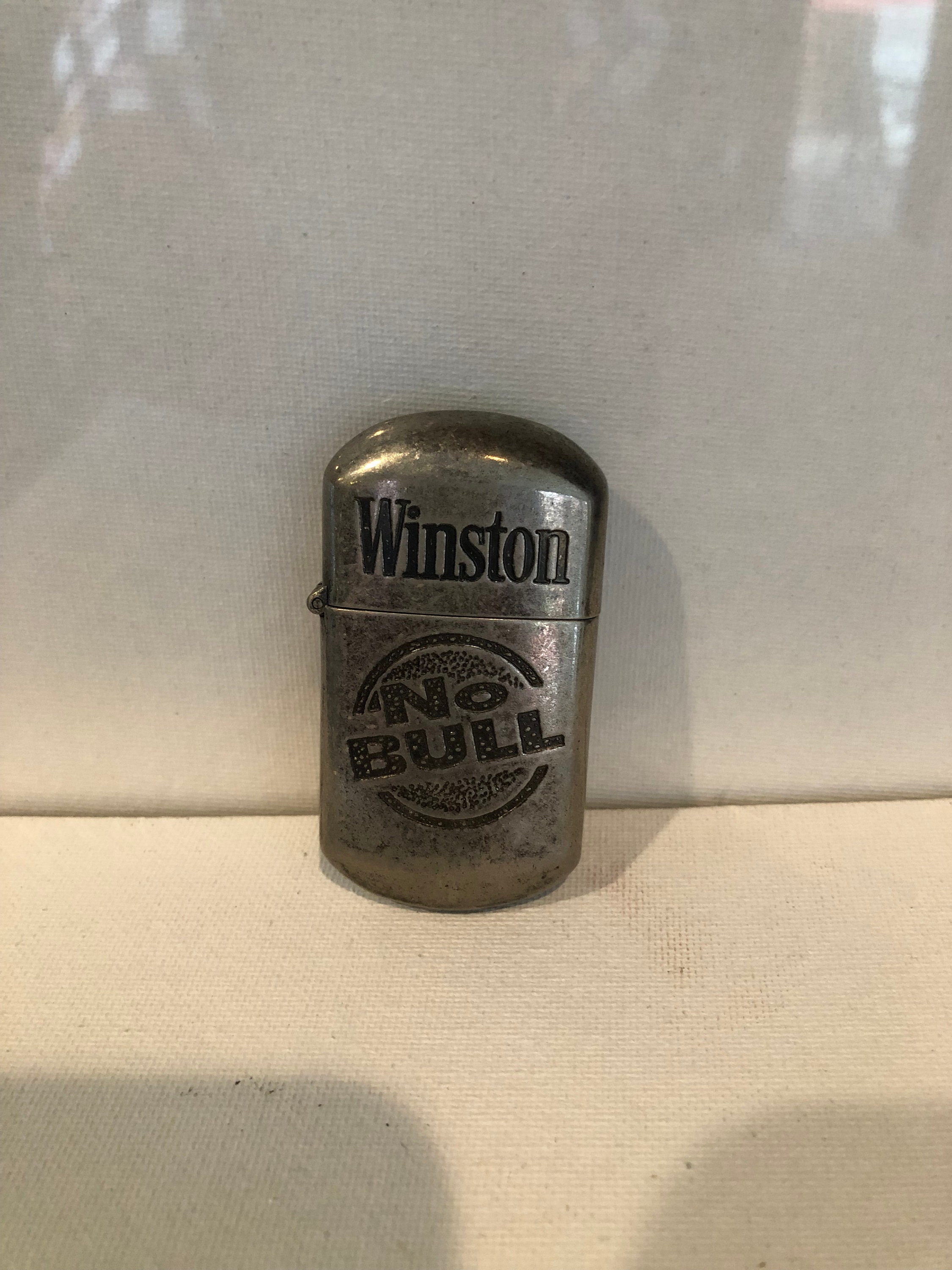 Vintage Winston no Bull Lighter 2.5 X pic