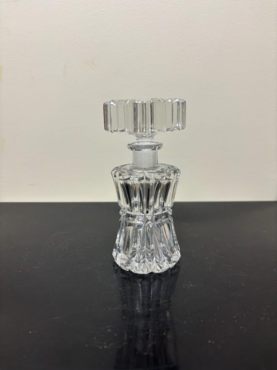 German lead crystal perfume bottle