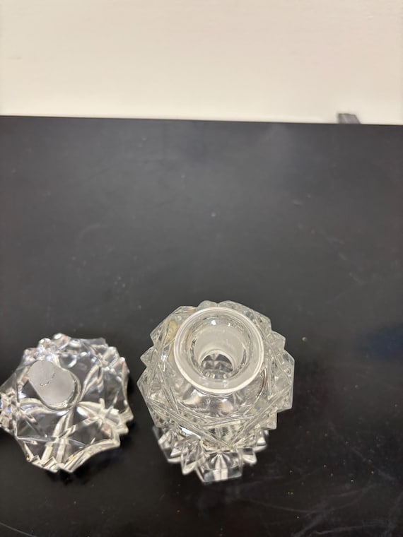 German lead crystal perfume bottle View 6