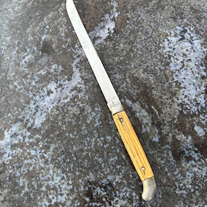 9” Blade, 13.5” knife, Antique knife, I believe bone handle
