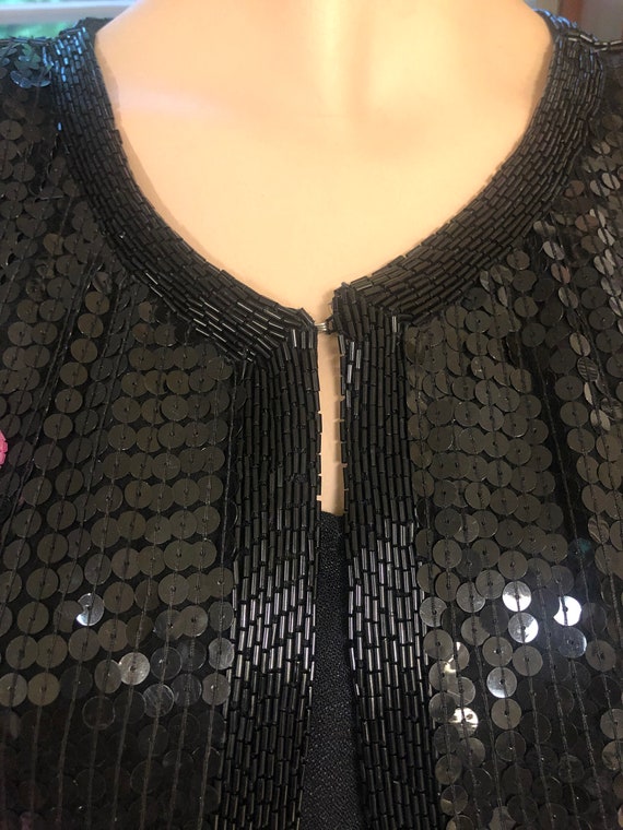 Scala Sequin Jacket, Polka Dot size Medium, Very … - image 6