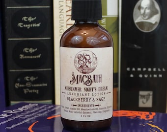 A Midsummer Night's Dream Blackberry and Sage Body Lotion