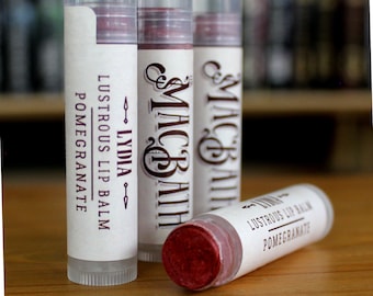 Lydia Pomegranate Lip Balm
