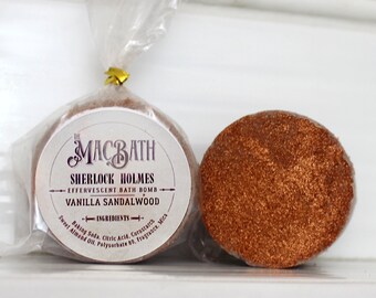 Sherlock Holmes Sandalwood Bath Bomb