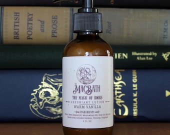 The Magic of Books Vanilla Body Lotion